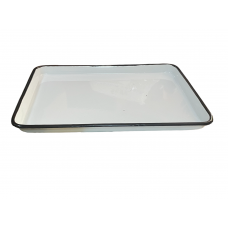 ЛУЭ-450 Rectangular tray enameled  450 x 350 x 33 mm 